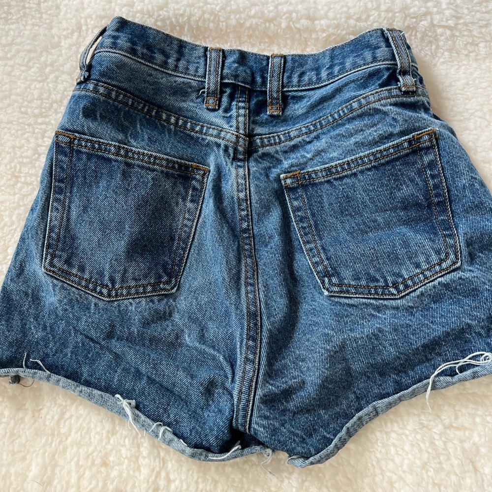 Size small Brandy Melville (john galt) blue denim shorts